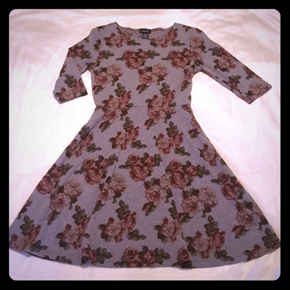 Floral print dress
